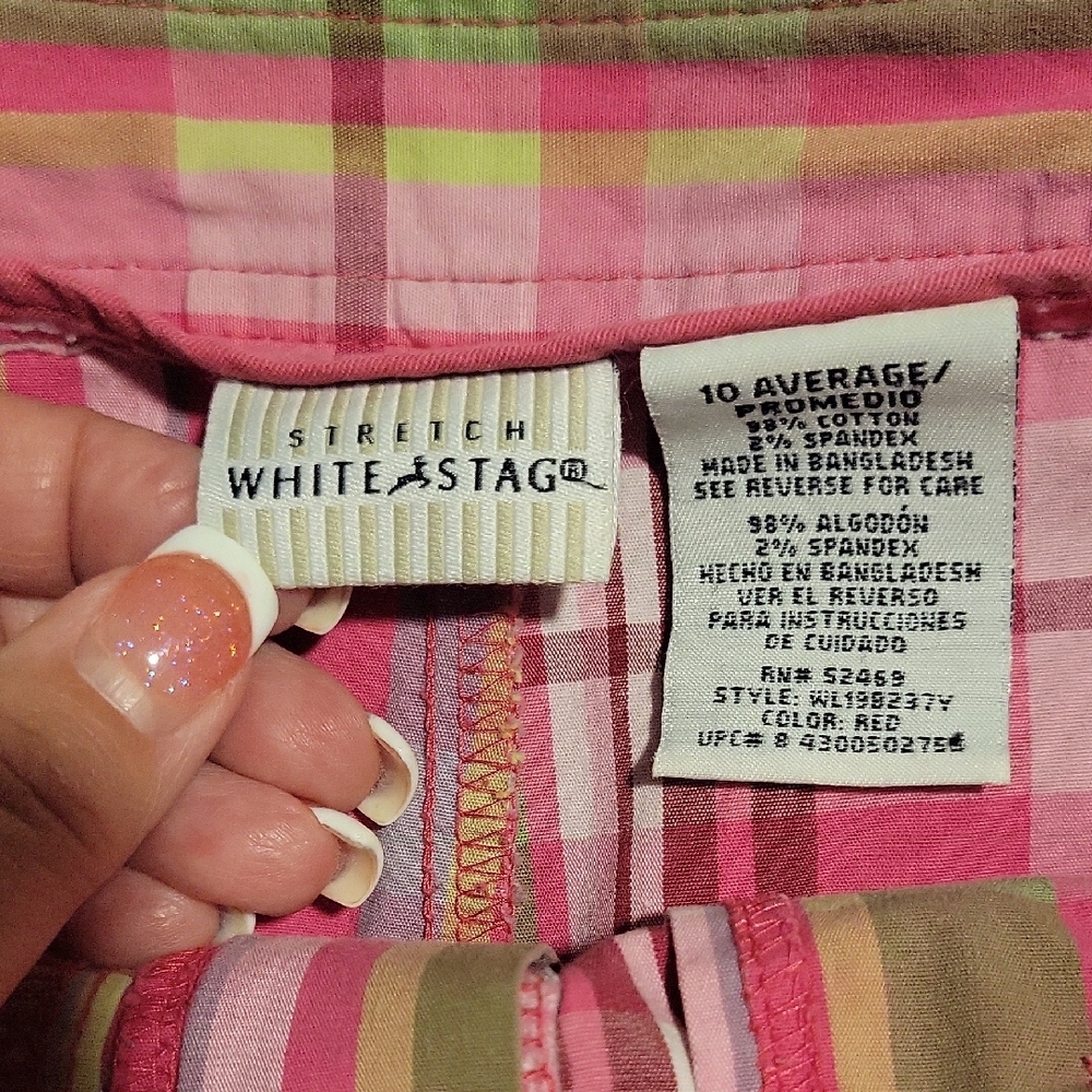 White Stag Pink A-Line Mini Skort - Picture 2 of 3
